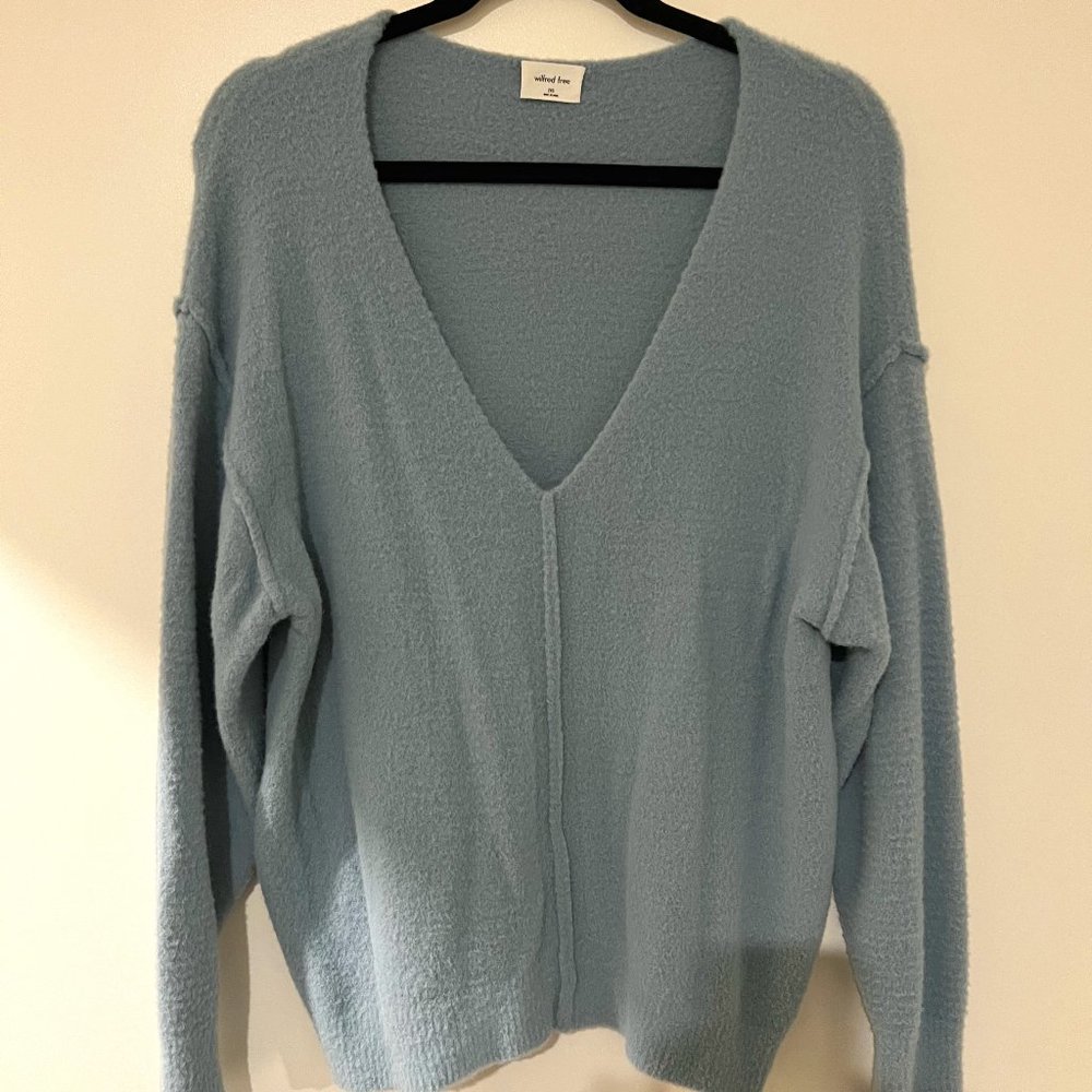 Wilfred Free Relaxed V-Neck Sweater